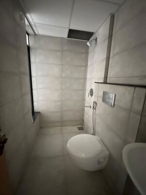 Bathroom in 2 BHK Apartment at Mahindra Nestalgia, Pimpri – for Rent