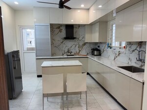 Kitchen in 3 BHK Builder Floor at Hafeezpet – for Rent