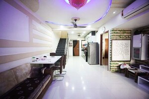 Living Room in 4 BHK Independent House at Kudasan – for Sale