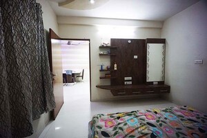 Living Room in 4 BHK Independent House at Kudasan – for Sale