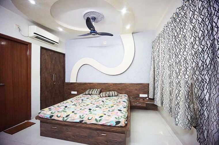 Bedroom, kudasan 4 Bedroom 330 Sq.Yd. Independent House In Kudasan Gandhinagar 10705229