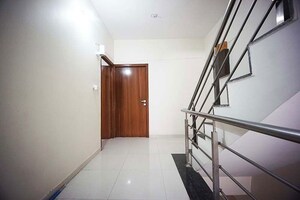 Staircase in 4 BHK Independent House at Kudasan – for Sale
