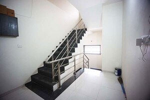 Staircase in 4 BHK Independent House at Kudasan – for Sale