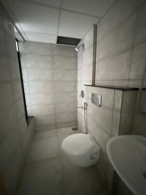 Bathroom in 2 BHK Apartment at Mahindra Nestalgia, Pimpri – for Rent