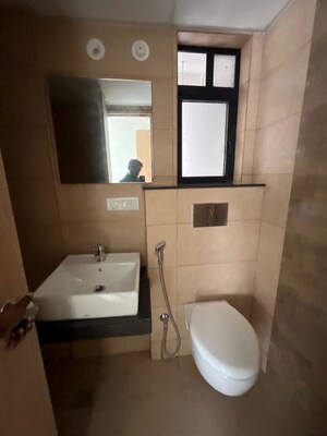 Bathroom in 2 BHK Apartment at Mahindra Nestalgia, Pimpri – for Rent