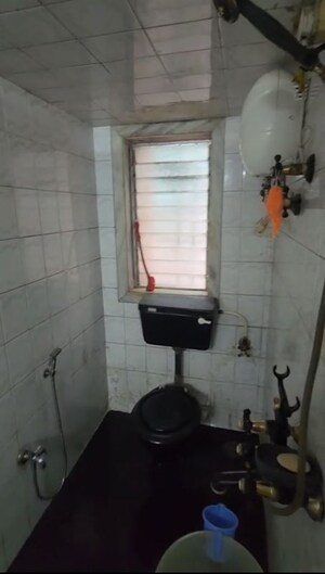 Bathroom in 1 BHK Apartment at Mhada Building Parel, Parel – for Rent