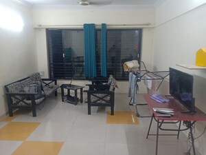 Living Room in 3 BHK Apartment at Anamitra CHS Ltd, Brahmand – for Rent