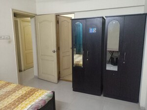 Bedroom in 3 BHK Apartment at Anamitra CHS Ltd, Brahmand – for Rent