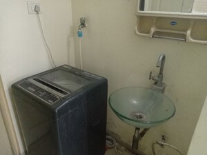 Bathroom in 3 BHK Apartment at Anamitra CHS Ltd, Brahmand – for Rent
