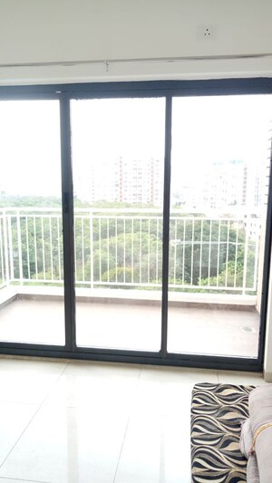 Building Lobby in 1 BHK Apartment at Mahindra Antheia, Pimpri – for Rent