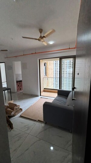Living Room in 2 BHK Apartment at Raymond Ten X Habitat, Pokhran Road No Two – for Rent