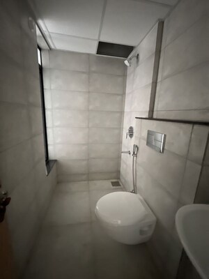 Bathroom in 2 BHK Apartment at Mahindra Nestalgia, Pimpri – for Rent