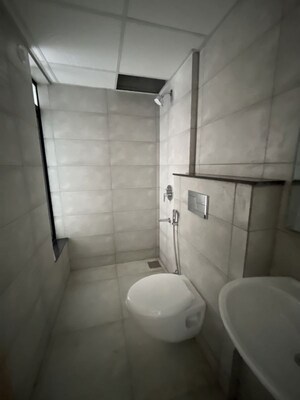 Bathroom in 2 BHK Apartment at Mahindra Nestalgia, Pimpri – for Rent