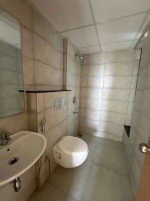 Bathroom in 2 BHK Apartment at Mahindra Nestalgia, Pimpri – for Rent