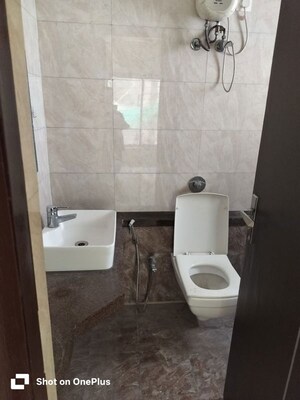 Bathroom in 3 BHK Apartment at Regency Cosmos, Baner – for Rent