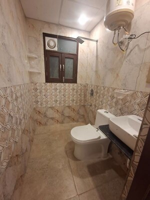 Bathroom in 3 BHK Builder Floor at Chattarpur – for Sale