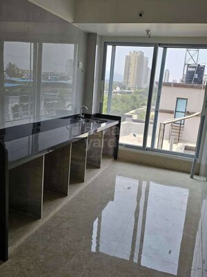 Kitchen in 2 BHK Apartment at Titanium Pyramid Icon, Ghansoli – for Rent
