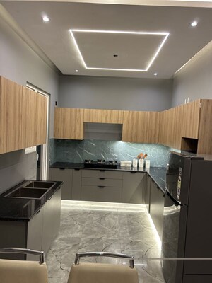 Kitchen in 3 BHK Apartment at Cosmos Corner, Siddharth Vihar – for Sale