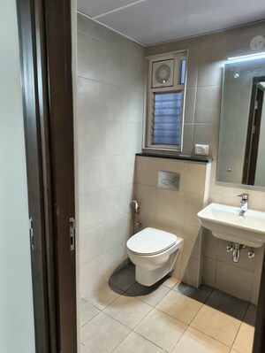 Bathroom in 2 BHK Apartment at Trendsquare Ortus Apartment, Dasarahalli – for Rent