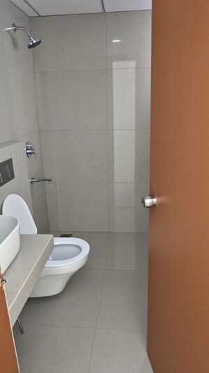 Bathroom in 3 BHK Apartment at Shilp Residency, Gota – for Rent