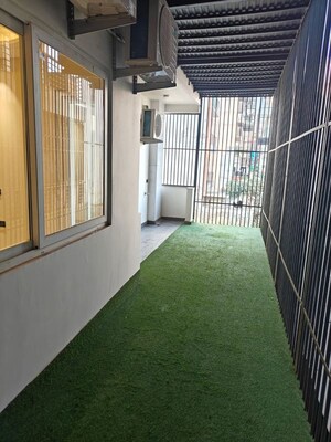 Balcony in 4 BHK Apartment at Vipul World Floors, Sector 48 – for Rent