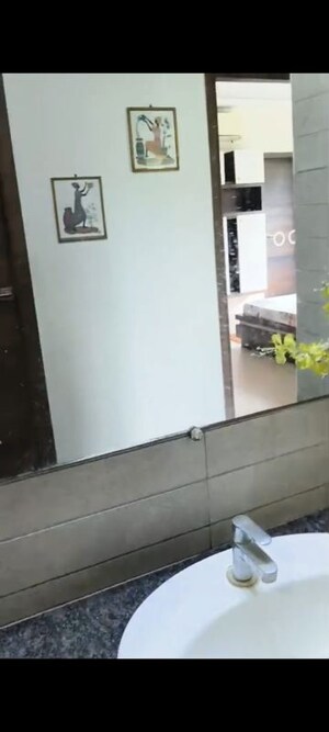 Balcony in 3 BHK Apartment at Sankalp Square 3, Thaltej – for Rent