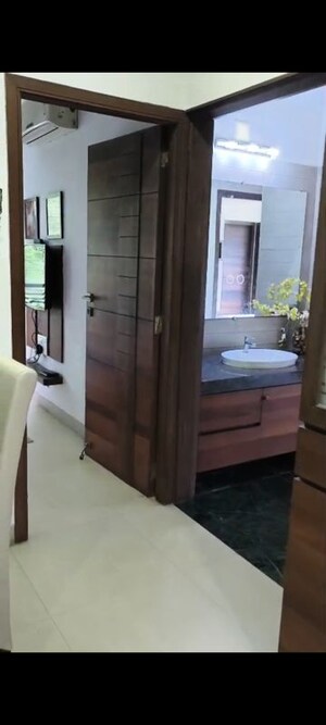 Bathroom in 3 BHK Apartment at Sankalp Square 3, Thaltej – for Rent