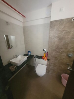 Bathroom in 3 BHK Apartment at Gini Vivante, Kiwale – for Rent