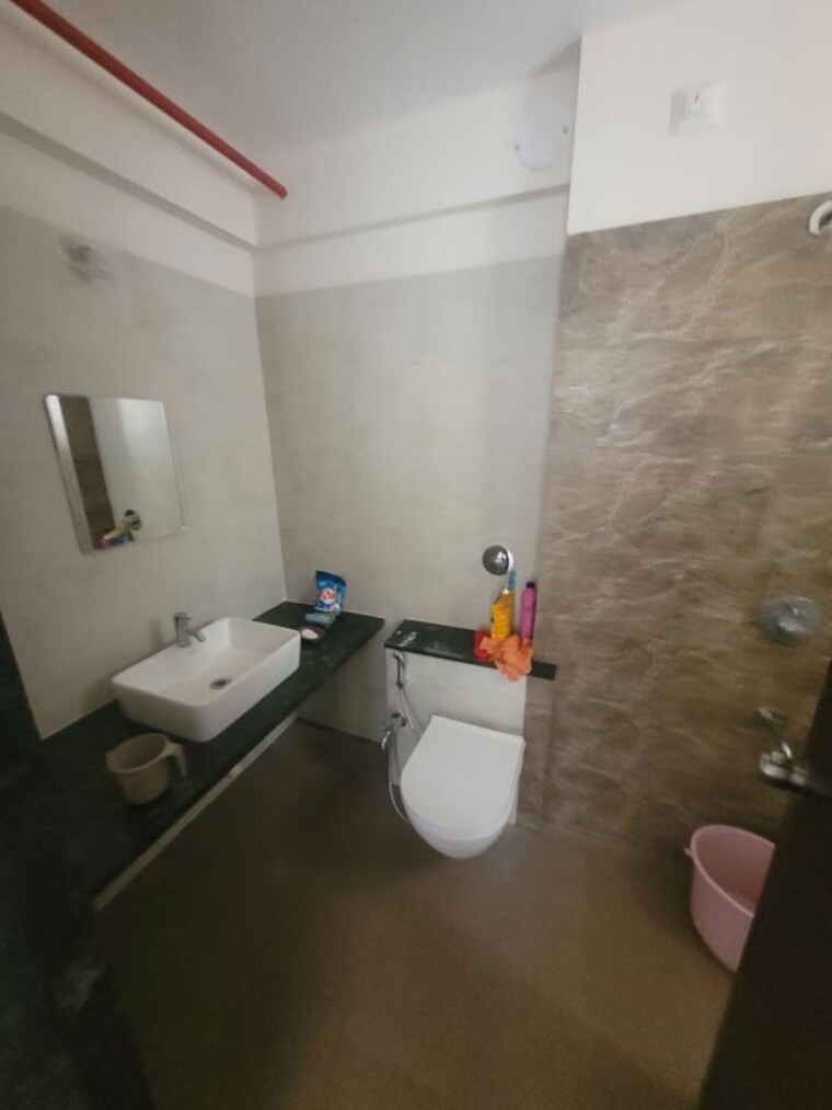 Bathroom, gini-vivante 3 Bedroom 1005 Sq.Ft. Apartment In Kiwale Pune 10705378