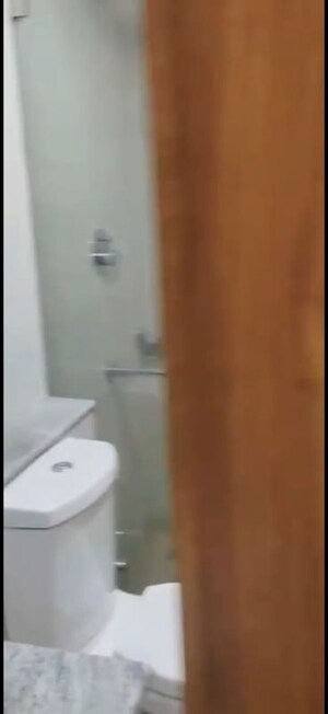Bathroom in 3 BHK Apartment at Bhartiya City Nikoo Homes 4, Thanisandra Main Road – for Rent