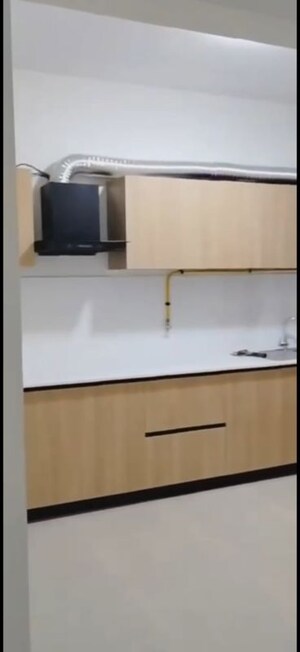 Kitchen in 3 BHK Apartment at Bhartiya City Nikoo Homes 4, Thanisandra Main Road – for Rent