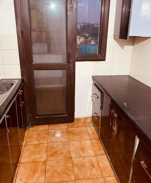 Kitchen in 3 BHK Builder Floor at Unitech South City II, Sector 50 – for Rent