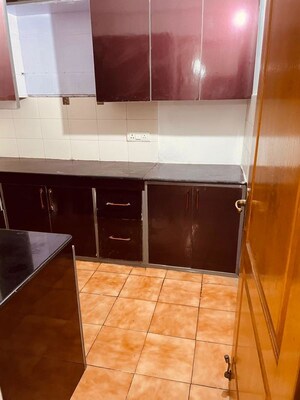 Kitchen in 3 BHK Builder Floor at Unitech South City II, Sector 50 – for Rent