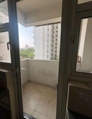 Balcony in 3 BHK Apartment at Experion Capital, Gomti Nagar – for Rent