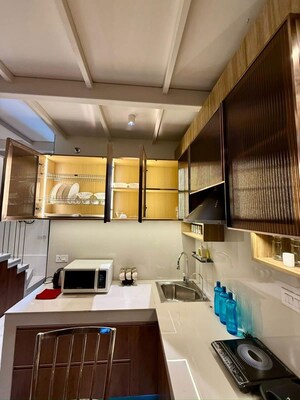 Kitchen in Studio Apartment at M3M Broadway, Sector 71 – for Rent