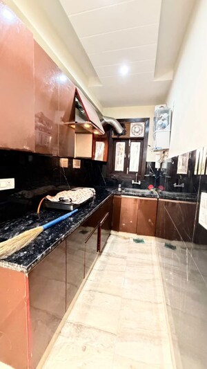 Kitchen in 2 BHK Builder Floor at Chattarpur – for Rent