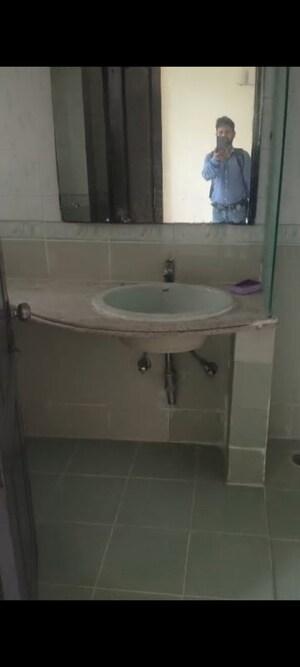 Bathroom in 3 BHK Apartment at Badshahpur – for Rent