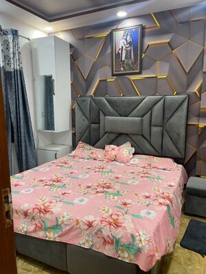 Bedroom in 2 BHK Builder Floor at Vipin Garden – for Rent