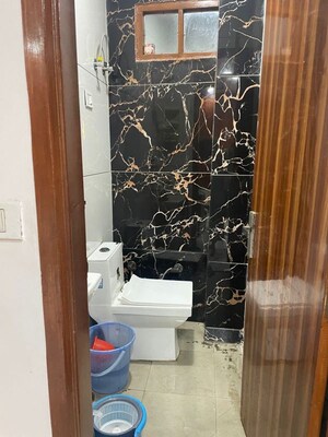Bathroom in 2 BHK Builder Floor at Vipin Garden – for Rent