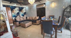 Living Room in 3 BHK Apartment at Omaxe R2, Gomti Nagar – for Sale
