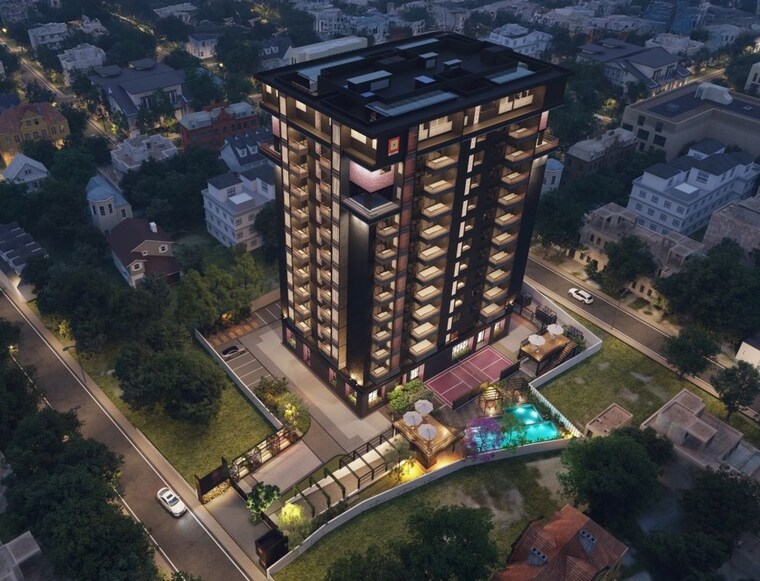 Exterior View, sentient-heavie-halcyon 3 Bedroom 2352 Sq.Ft. Apartment In Hsr Layout Bangalore 10705542