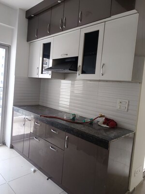 Kitchen in 2.5 BHK Apartment at Gulshan Bellina, Sector 16 Greater Noida – for Rent