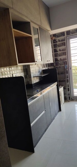 Kitchen in 2 BHK Apartment at Fenkin Belleza, Kasarvadavali – for Rent