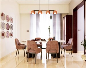 Dining area in 3 BHK Apartment at Sentient Heavie Halcyon, Hsr Layout – for Sale
