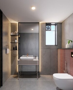 Bathroom in 3 BHK Apartment at Sentient Heavie Halcyon, Hsr Layout – for Sale