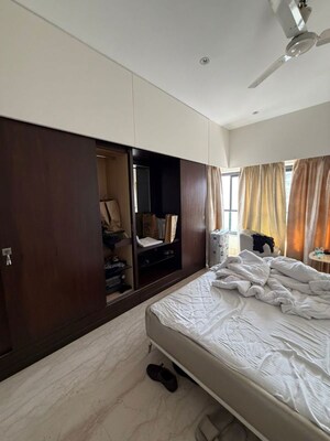 Bedroom in 3 BHK Apartment at Rustomjee Crown, Prabhadevi – for Rent