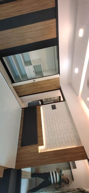 Kitchen in 2 BHK Apartment at Cosmos Orchid, Ghodbunder Road – for Rent