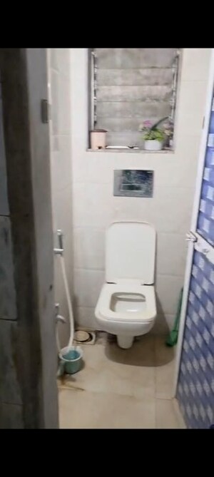 Bathroom in 1 BHK Apartment at Gokul Nagri 2, Kandivali East – for Rent
