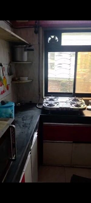 Kitchen in 1 BHK Apartment at Gokul Nagri 2, Kandivali East – for Rent