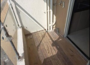 Staircase in 2 BHK Apartment at Raheja Woods, Kalyani Nagar – for Rent